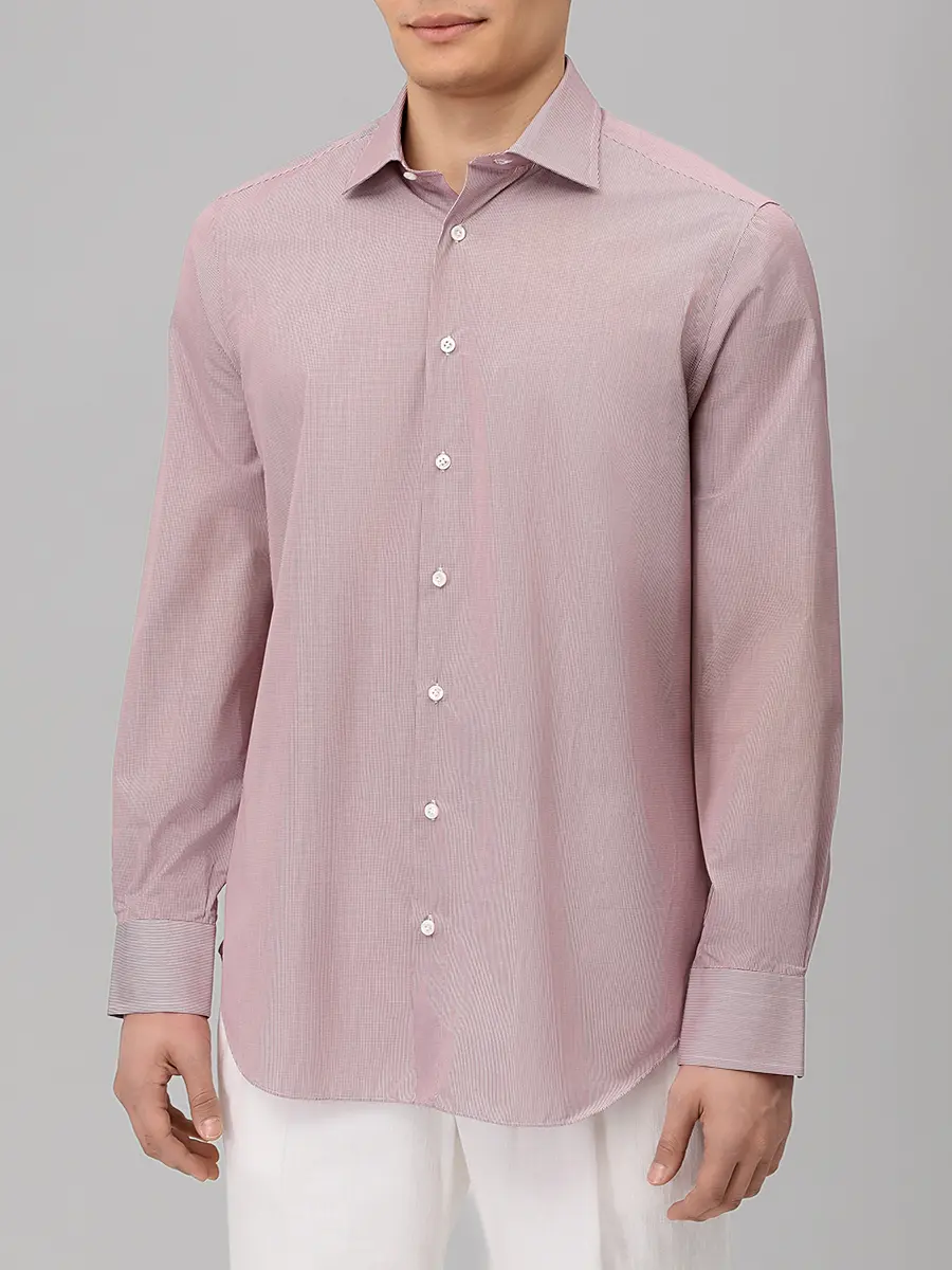 Рубашка Regular Fit хлопковая