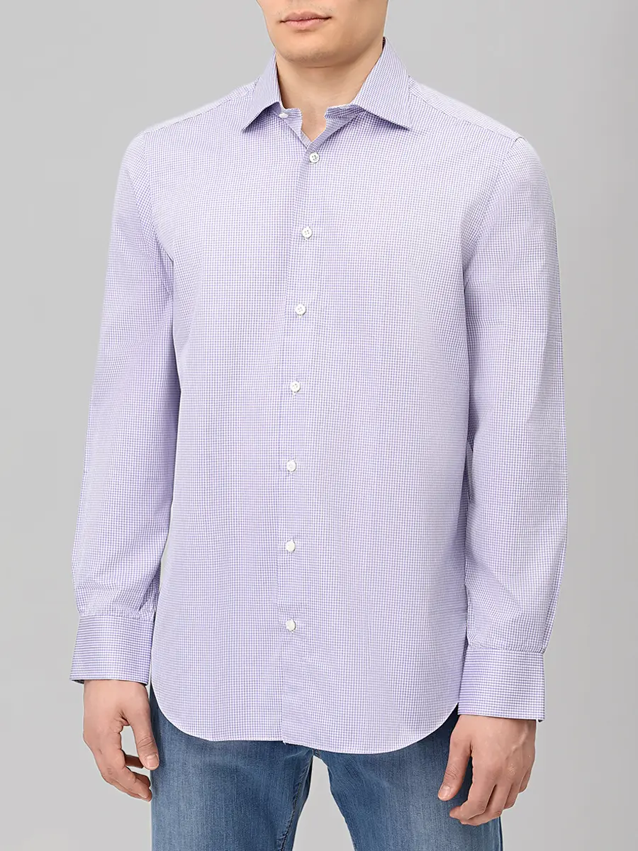 Рубашка Regular Fit хлопковая
