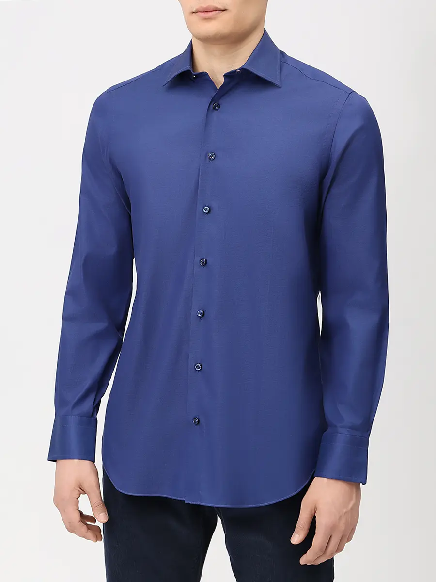 Рубашка Regular Fit хлопковая