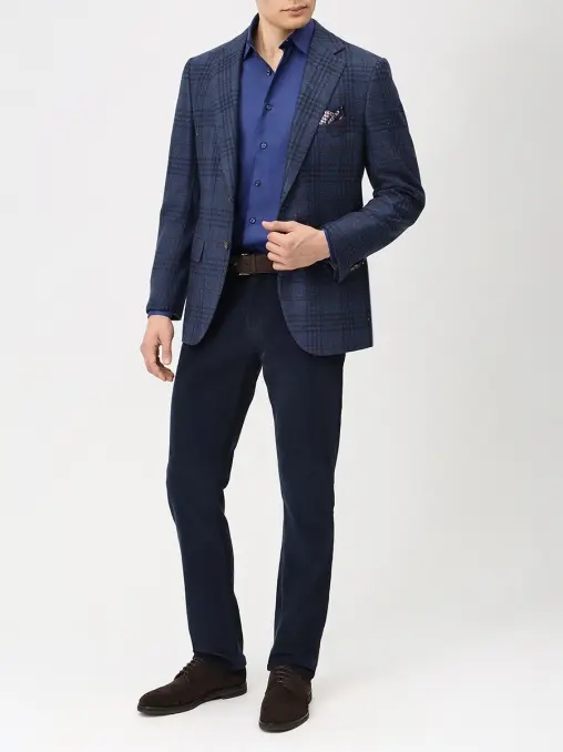 Рубашка Regular Fit хлопковая CESARE ATTOLINI