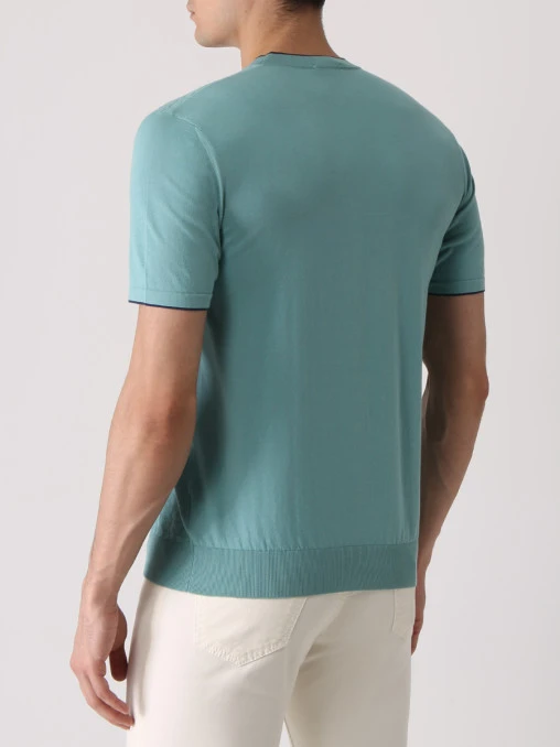Футболка хлопковая BERTOLO LUXURY MENSWEAR