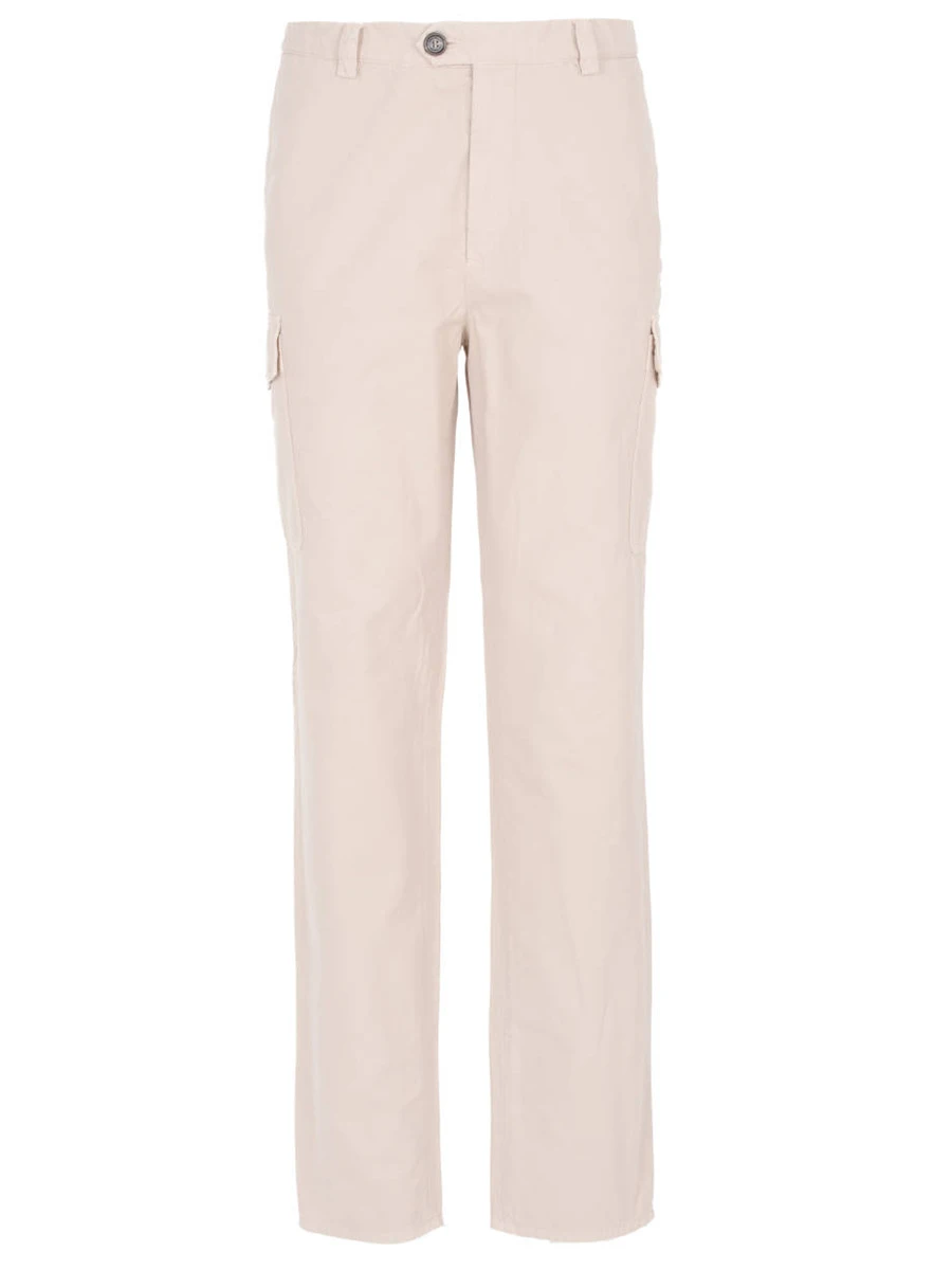 Брюки-карго хлопковые