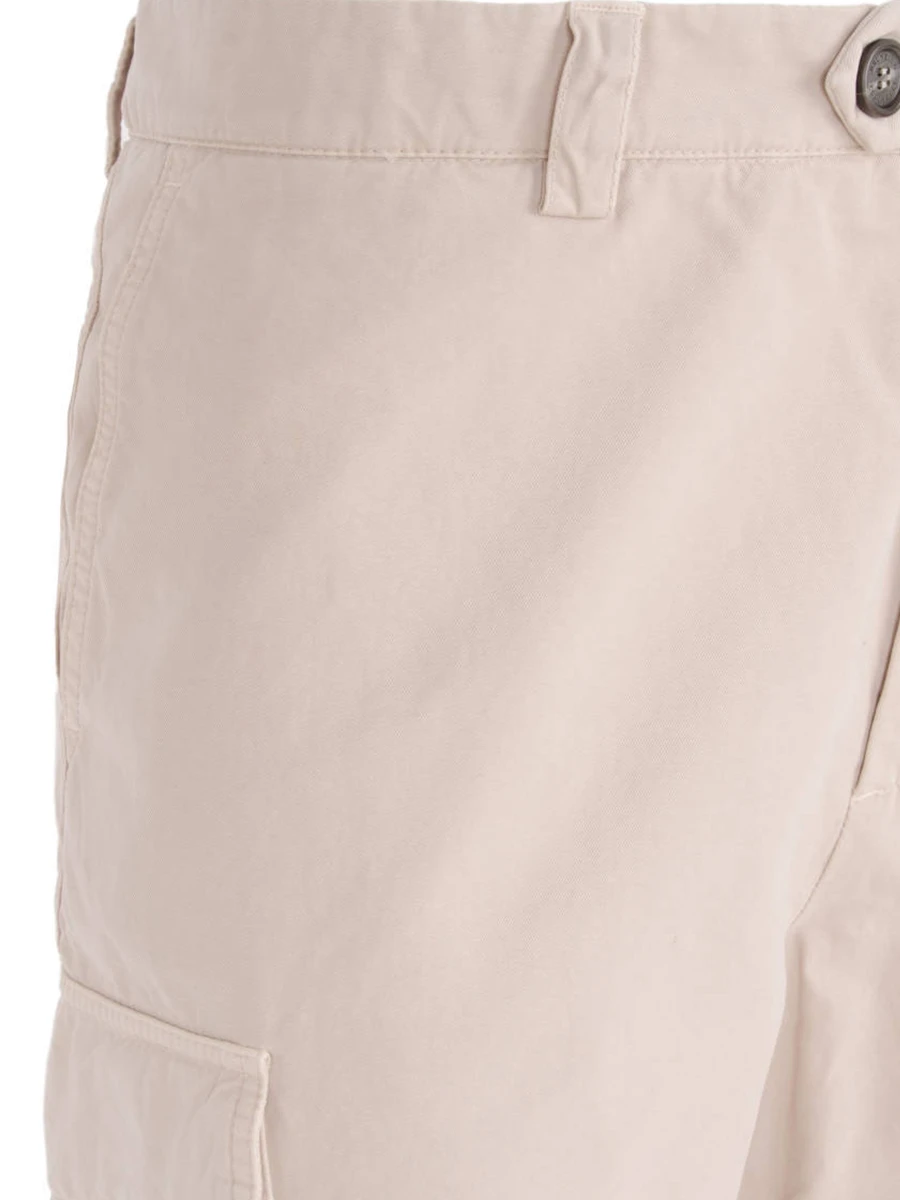 Брюки-карго хлопковые