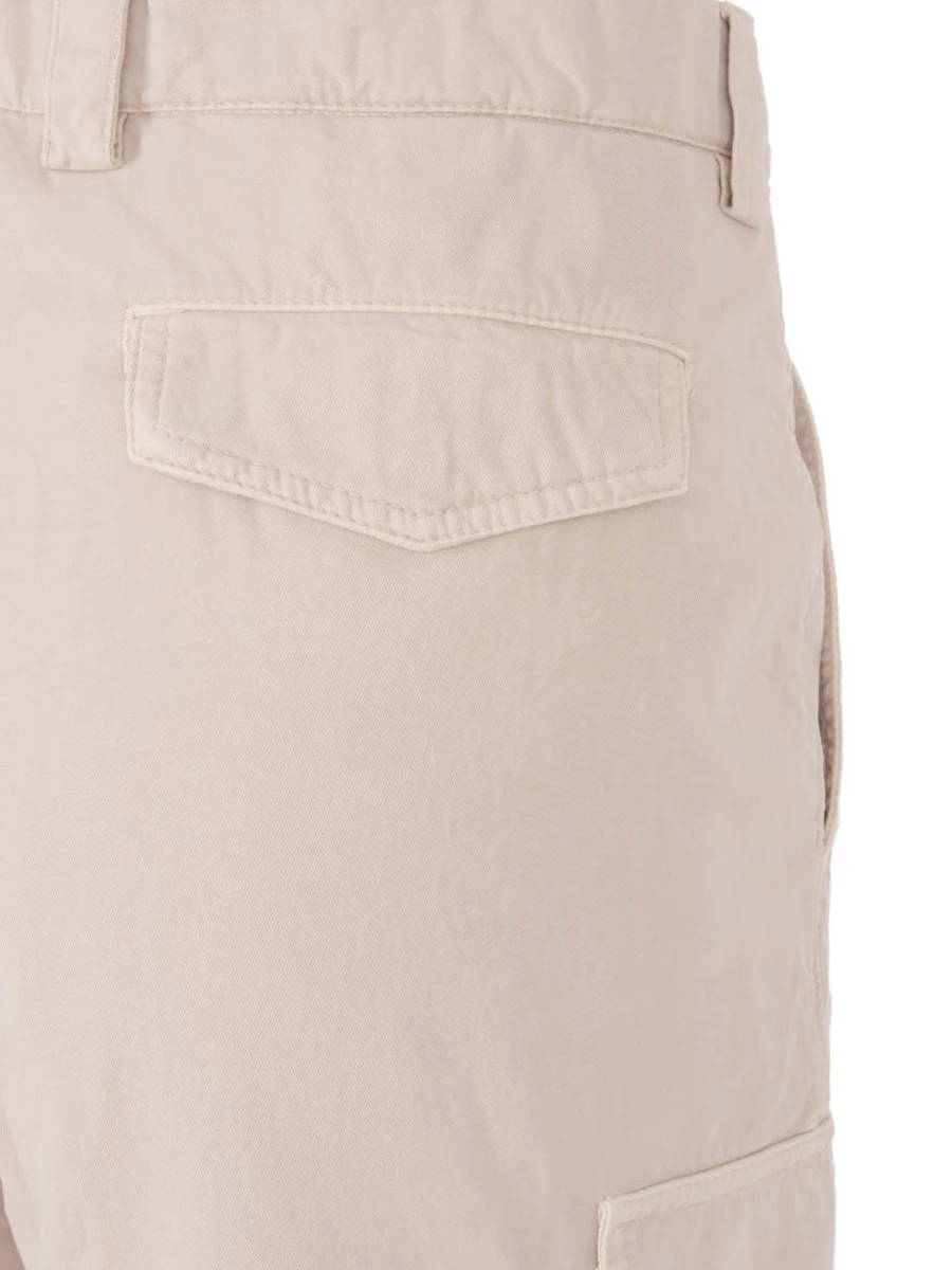 Брюки-карго хлопковые