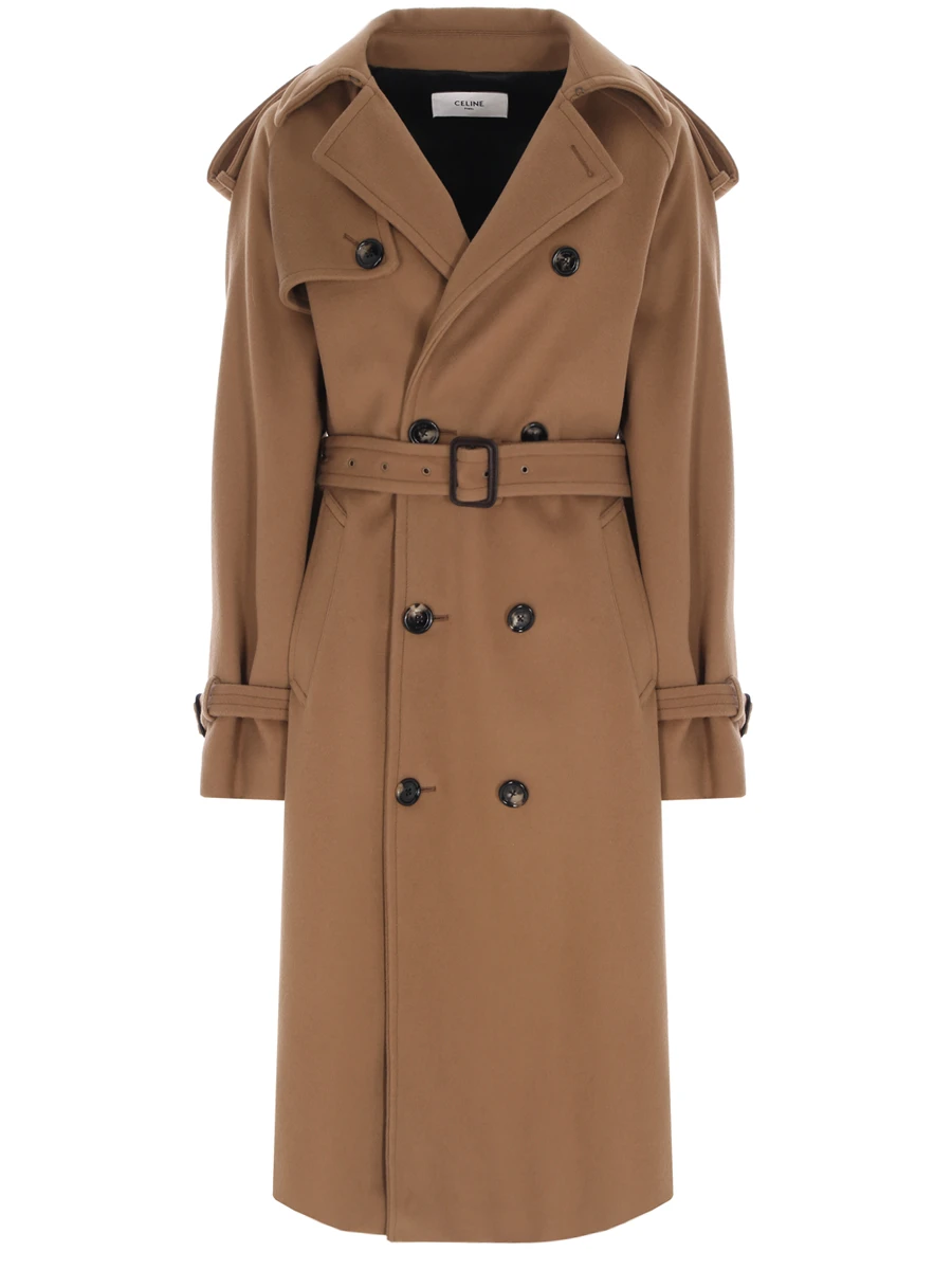 Пальто шерстяное