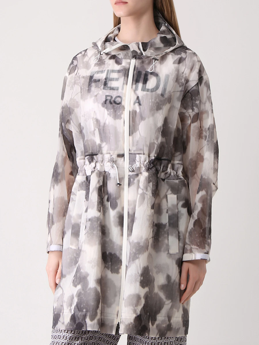 Ветровка с принтом