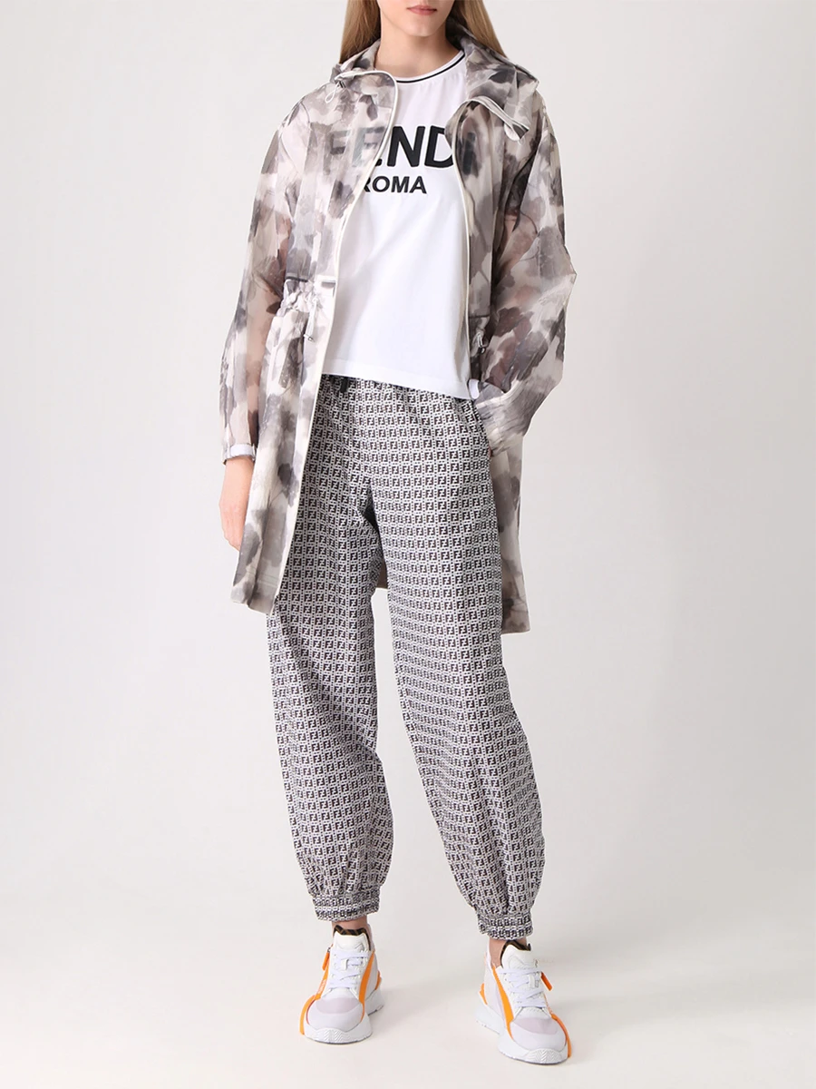 Ветровка с принтом