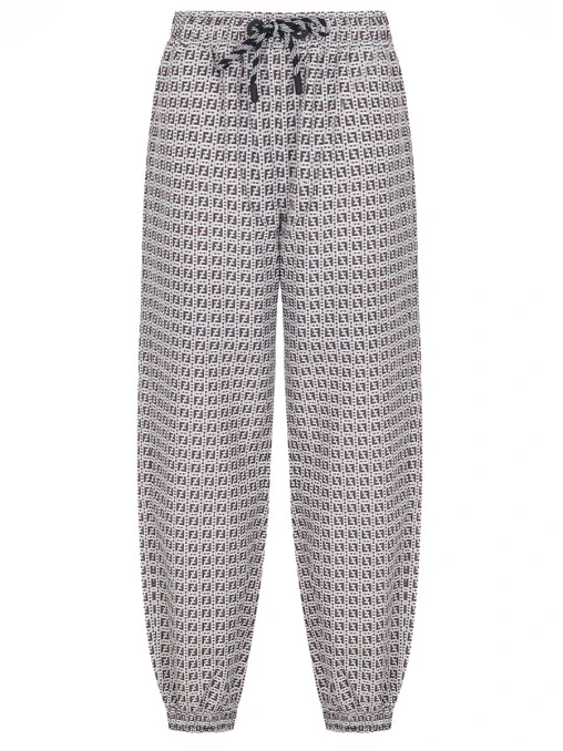 Джоггеры с принтом FENDI