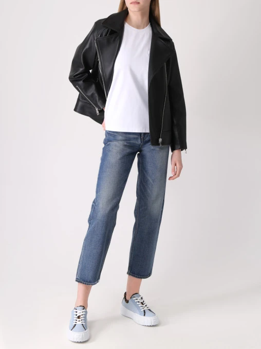 Футболка хлопковая с логотипом FENDI