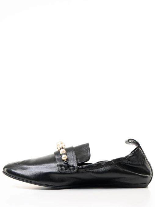 Лоферы кожаные LANVIN