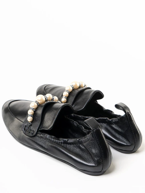 Лоферы кожаные LANVIN