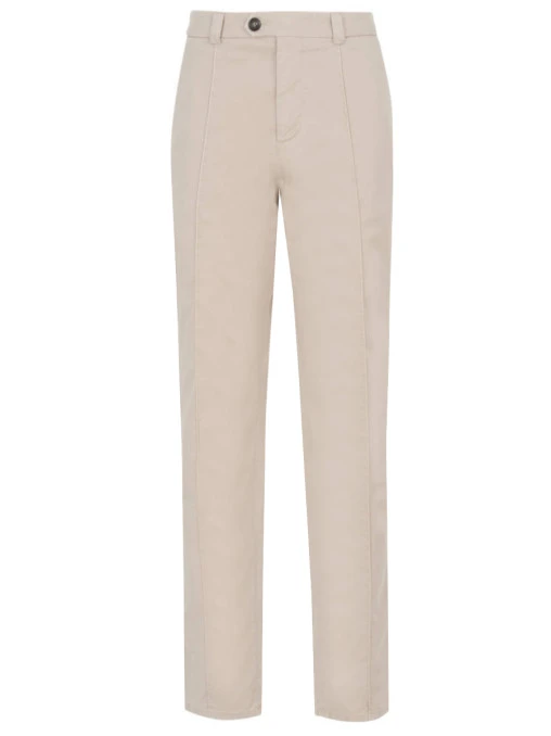 Брюки хлопковые BRUNELLO CUCINELLI
