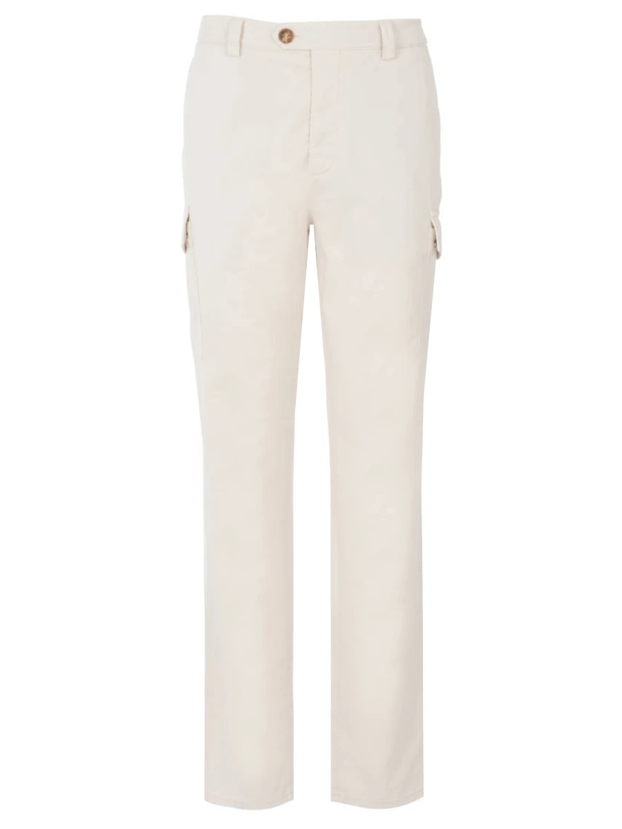 Брюки-карго хлопковые