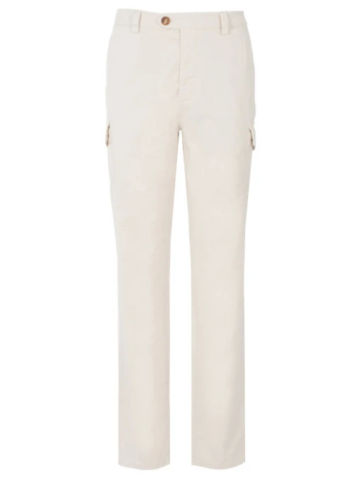 Брюки-карго хлопковые BRUNELLO CUCINELLI