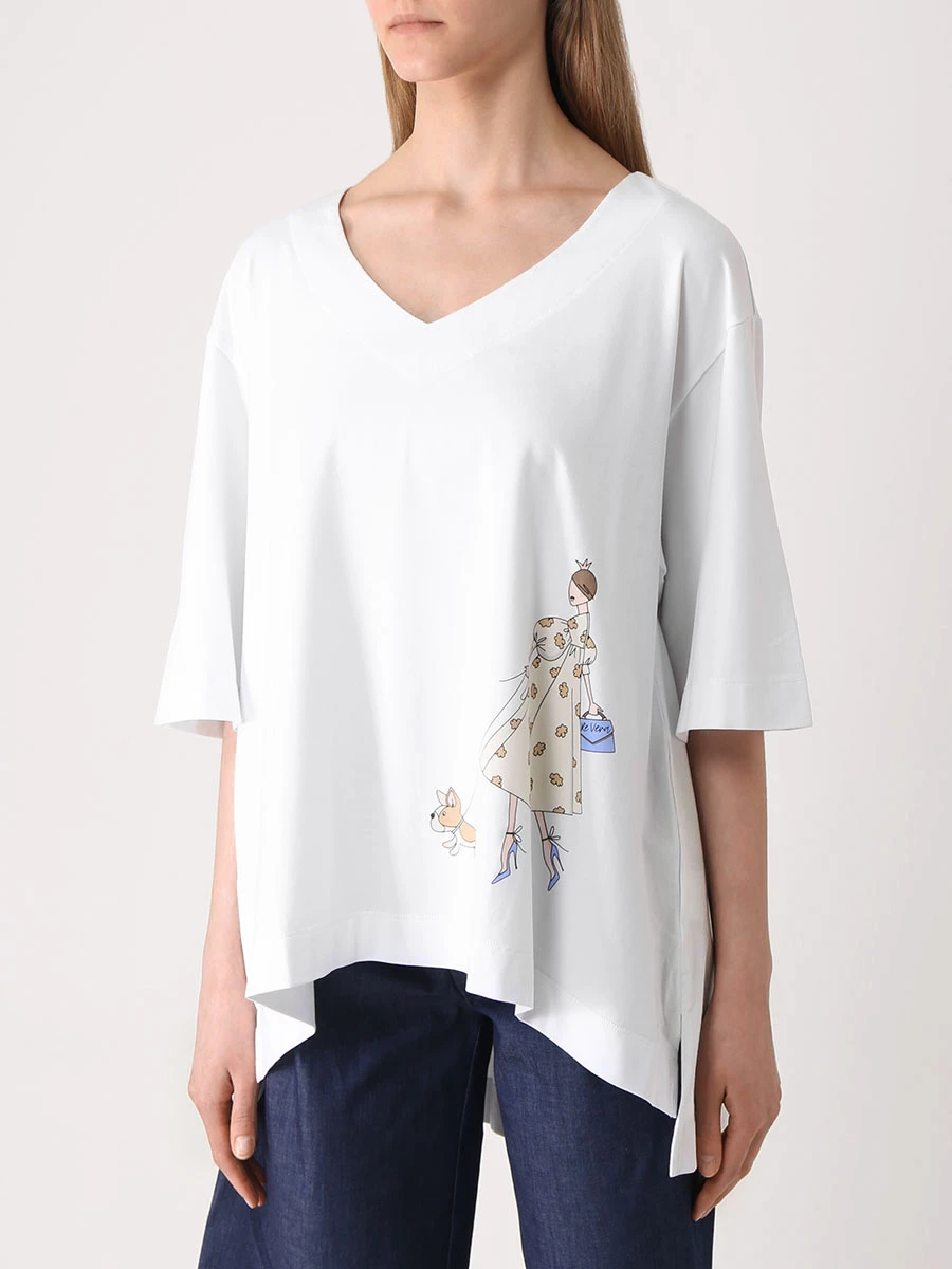 Футболка с принтом