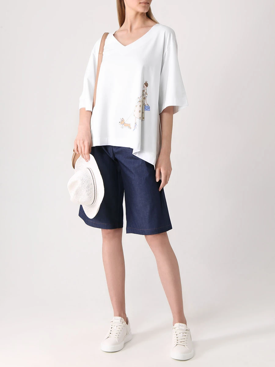 Футболка с принтом