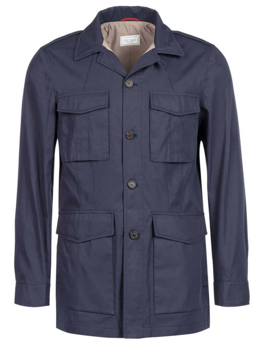 Куртка однотонная