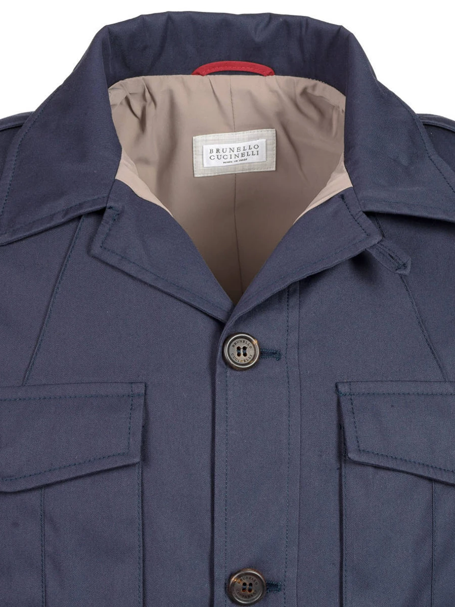 Куртка однотонная