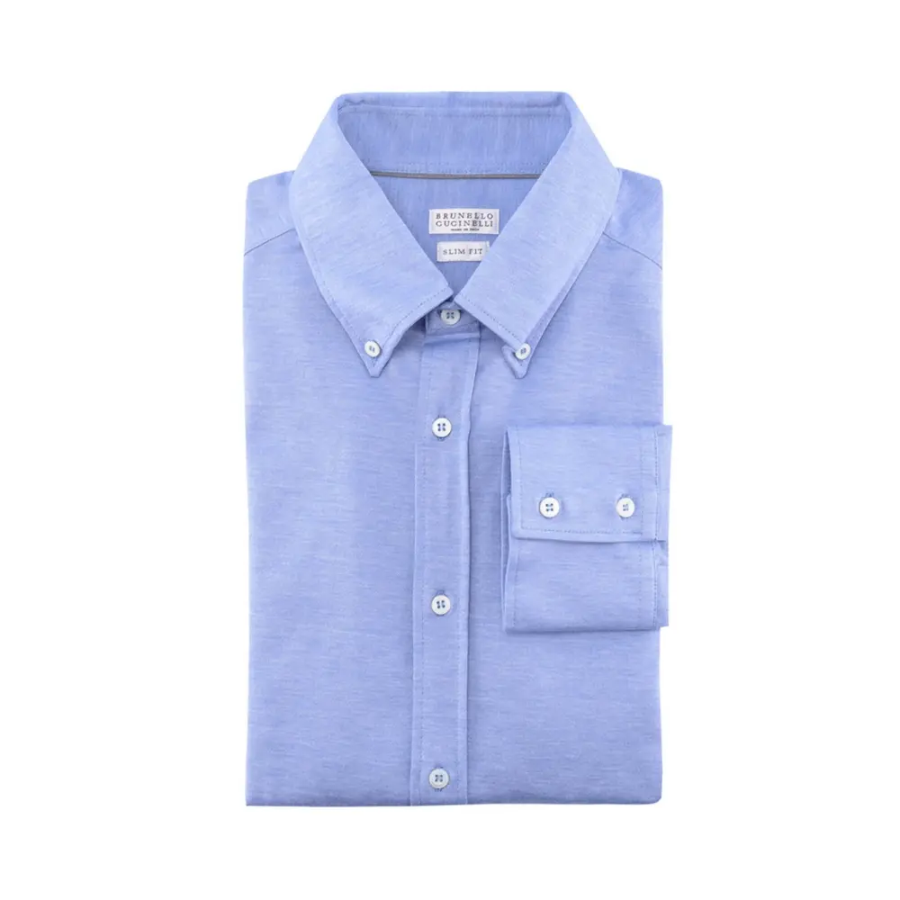 Рубашка хлопковая Slim Fit