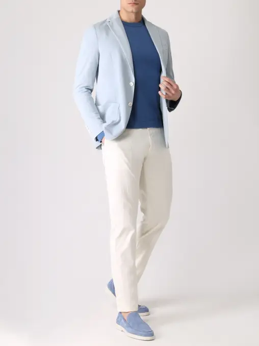 Джемпер хлопковый LUIGI BORRELLI