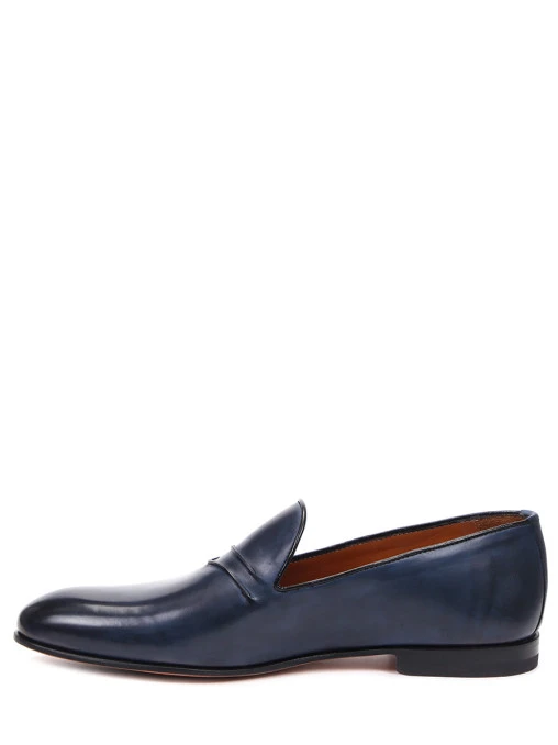 Лоферы кожаные BONTONI
