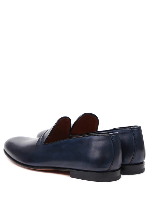 Лоферы кожаные BONTONI
