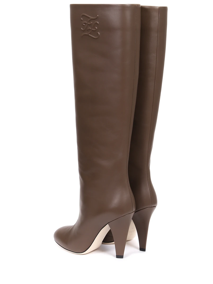 Сапоги кожаные