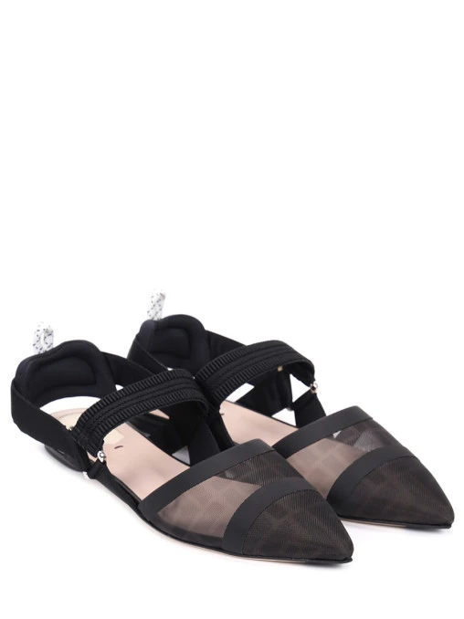 Слингбэки текстильные FENDI