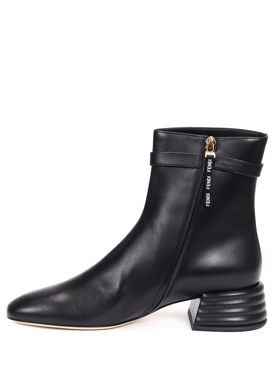 Ботильоны кожаные