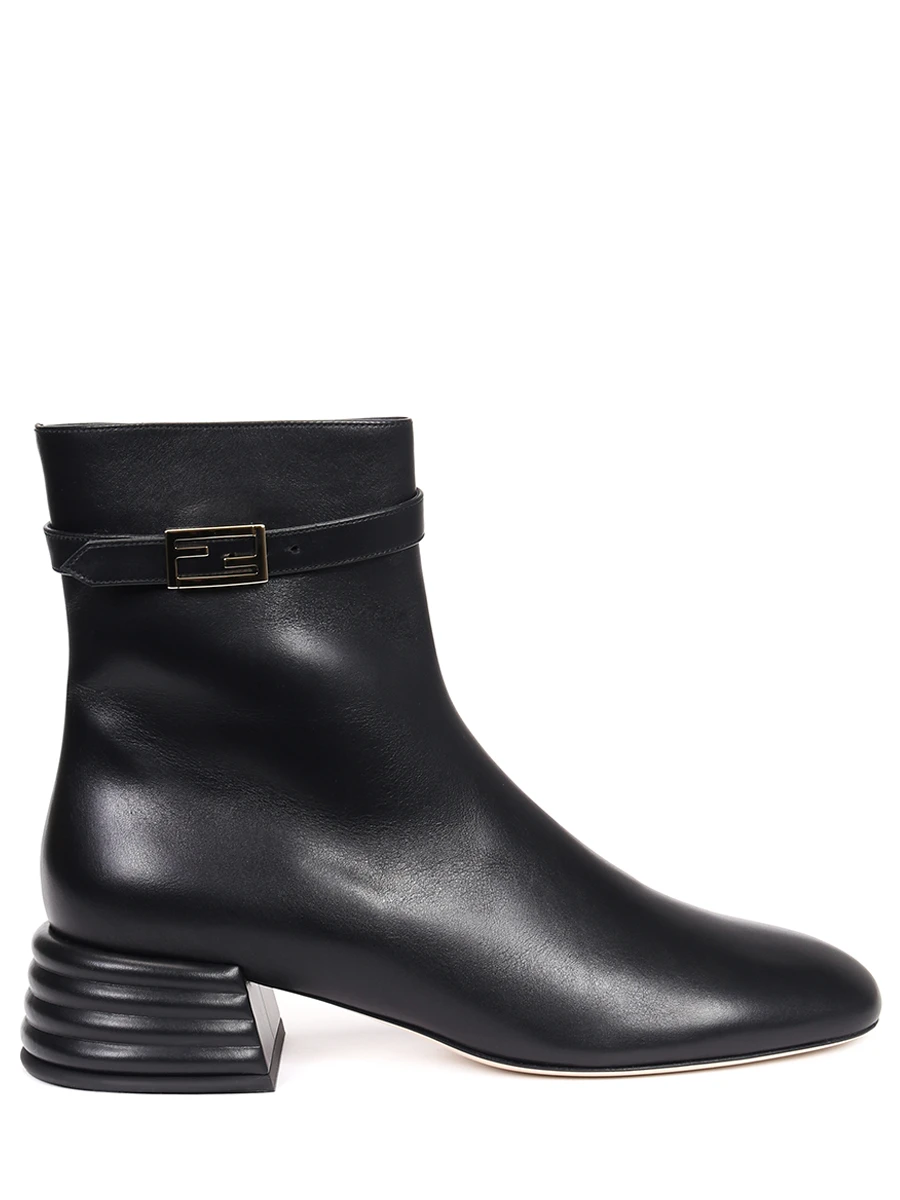 Ботильоны кожаные