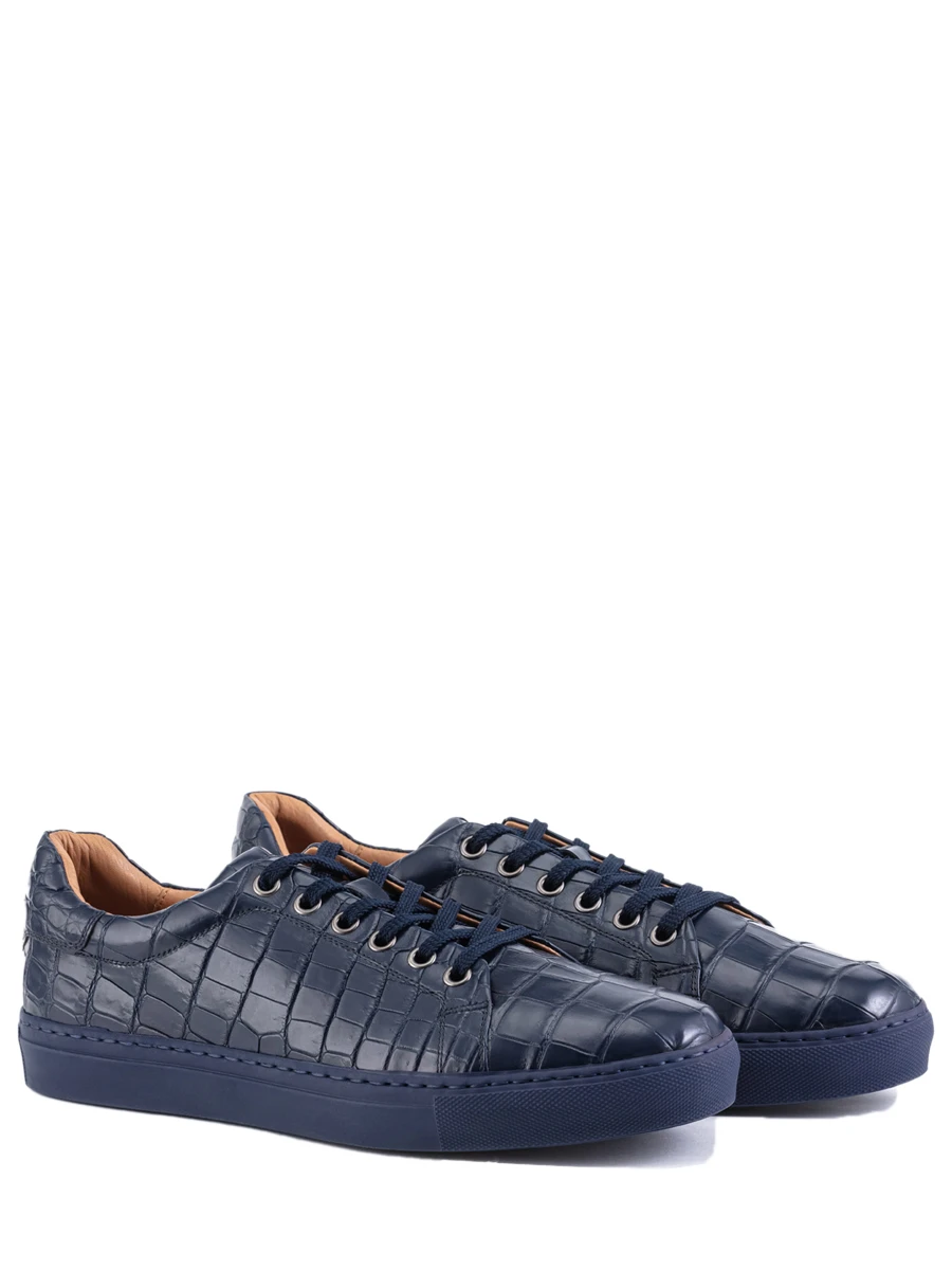 Кеды из кожи крокодила