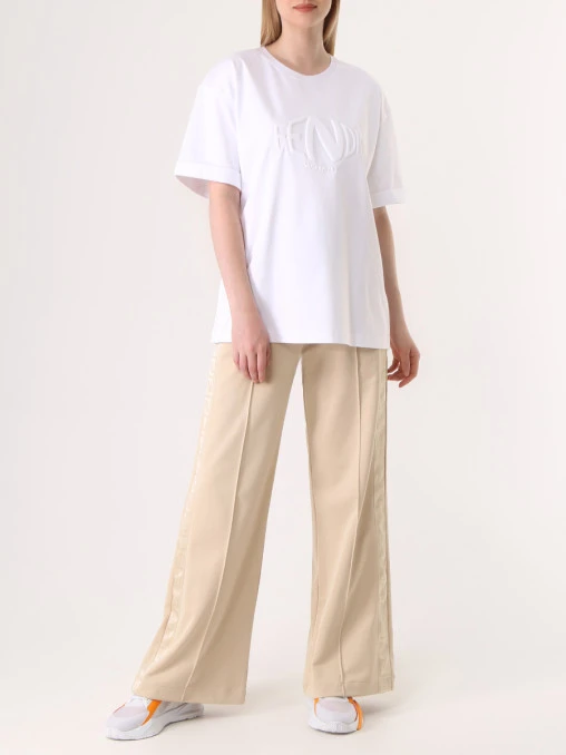 Футболка хлопковая FENDI