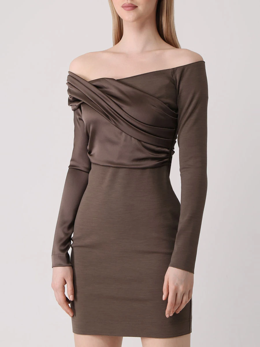 Платье с драпировкой