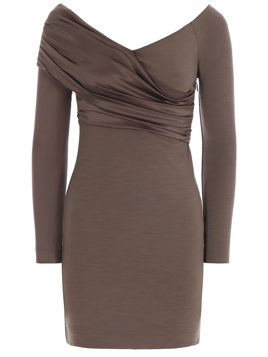 Платье с драпировкой