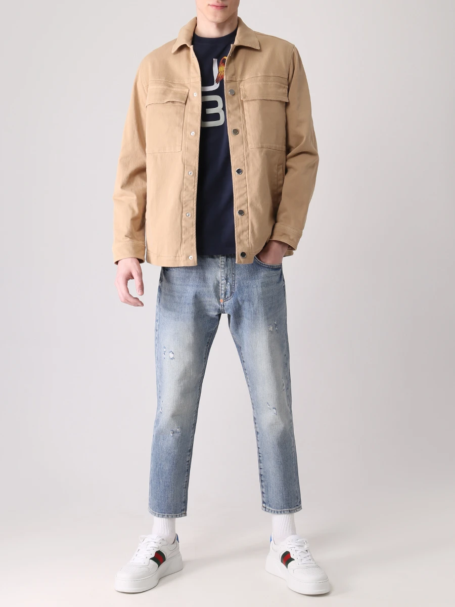 Футболка хлопковая с принтом