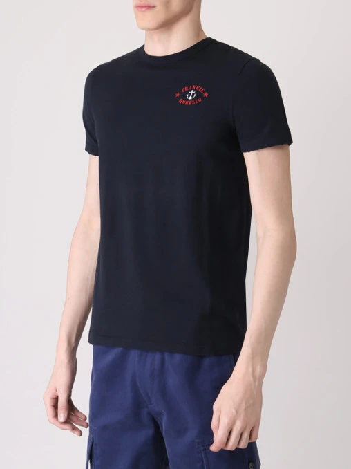 Футболка хлопковая с принтом FRANKIE MORELLO