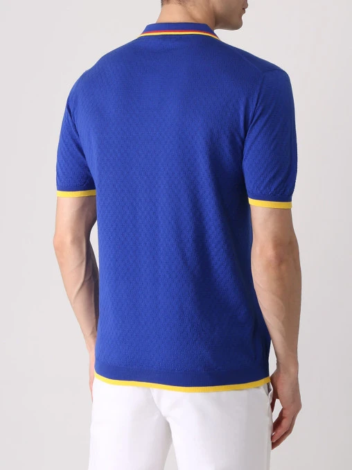 Поло хлопковое KITON