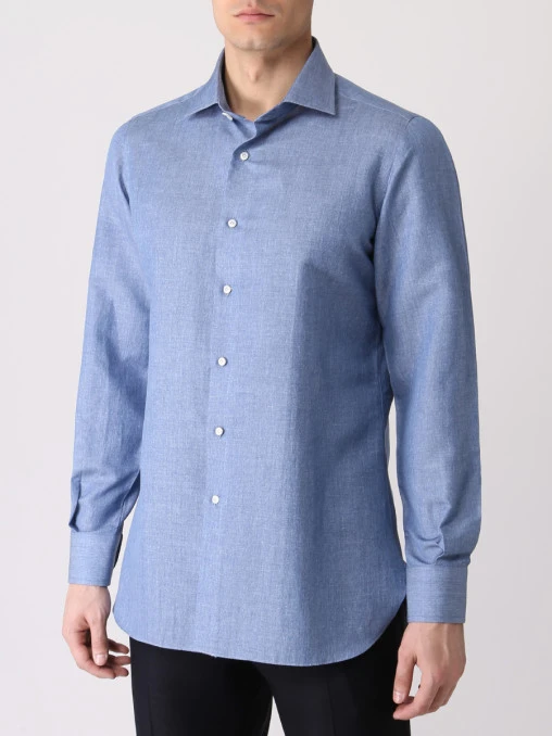 Рубашка Slim Fit хлопковая STILE LATINO