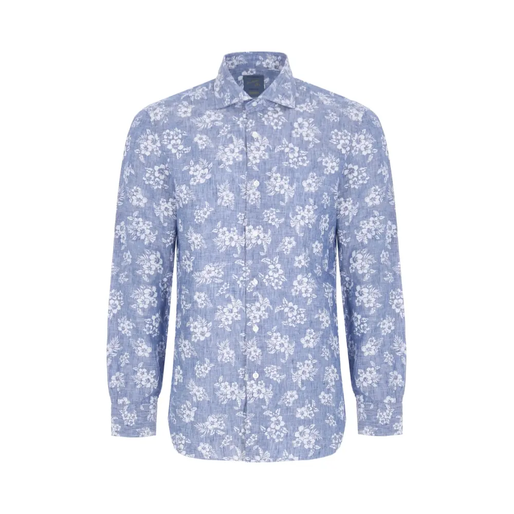 Рубашка Regular fit льняная