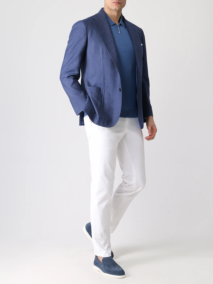 Поло из кашемира и шелка