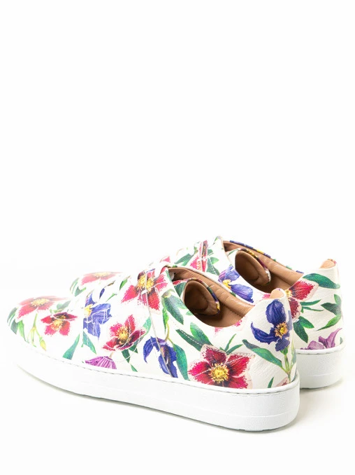 Кеды кожаные S.FERRAGAMO
