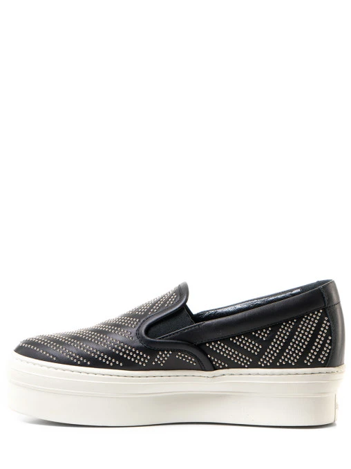Слипоны кожаные S.FERRAGAMO