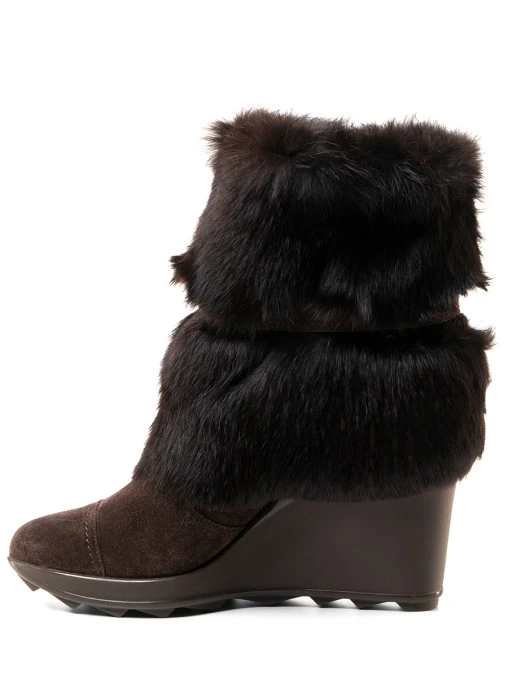 Сапоги замшевые S.FERRAGAMO