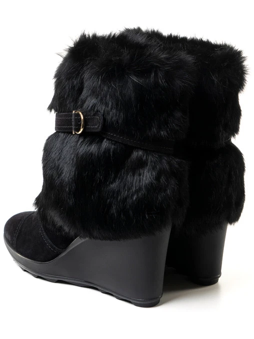 Сапоги замшевые S.FERRAGAMO