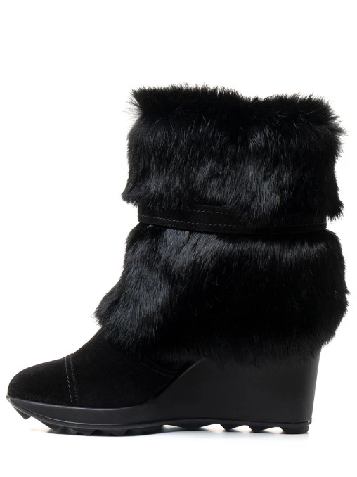 Сапоги замшевые S.FERRAGAMO