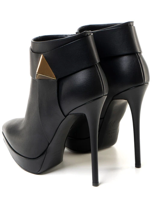 Ботильоны кожаные GIUSEPPE ZANOTTI