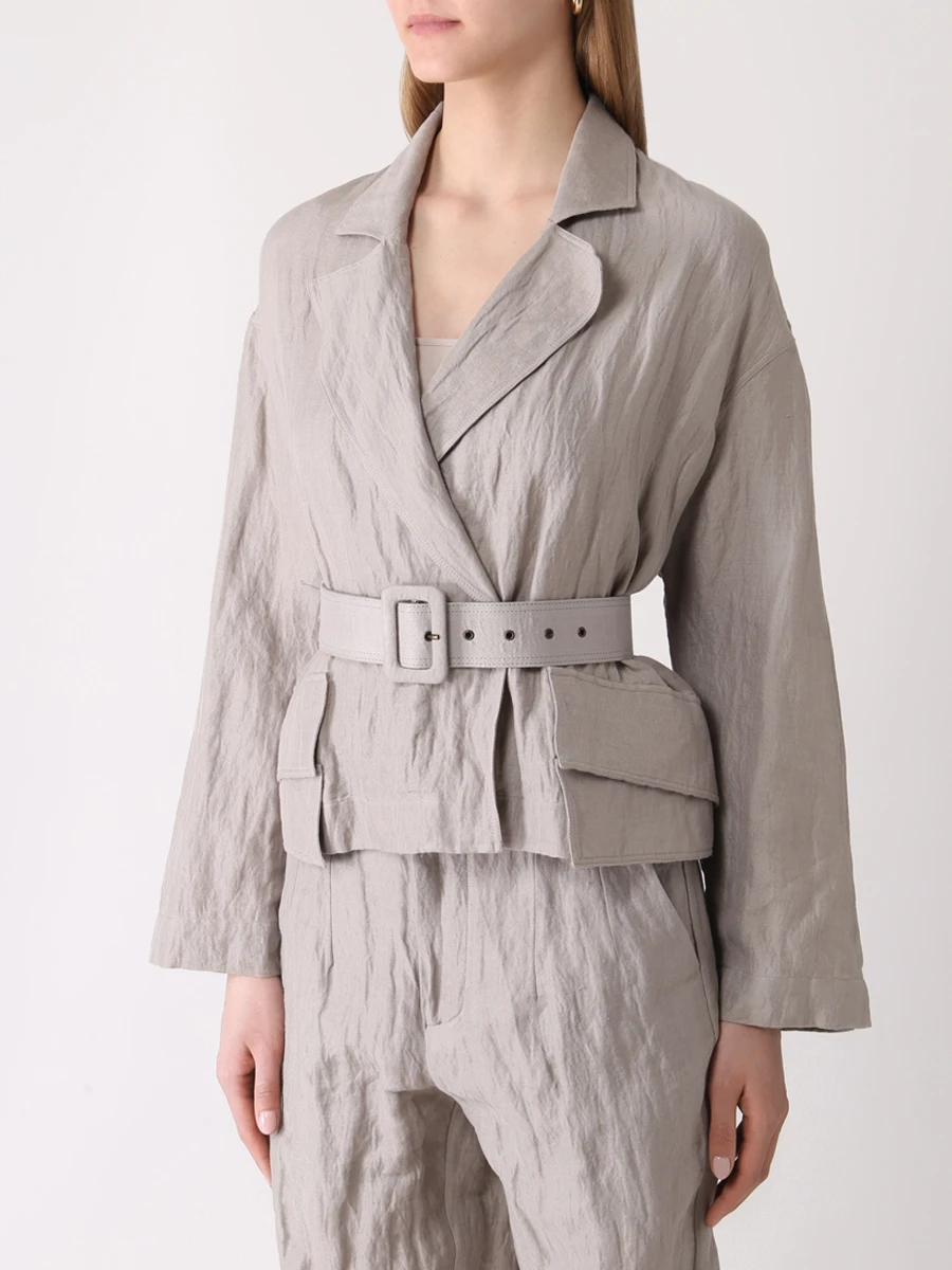 Жакет с поясом