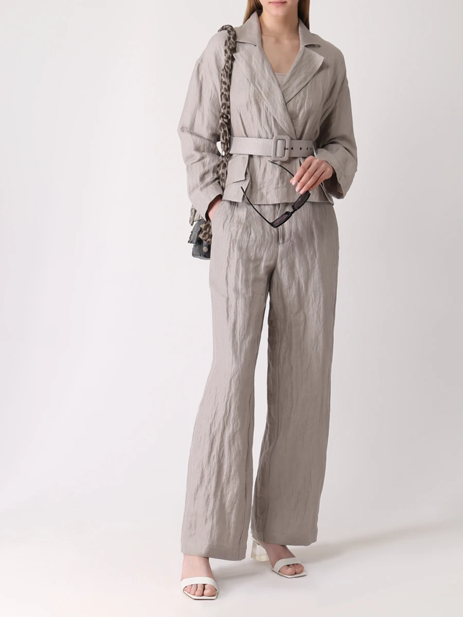 Жакет с поясом