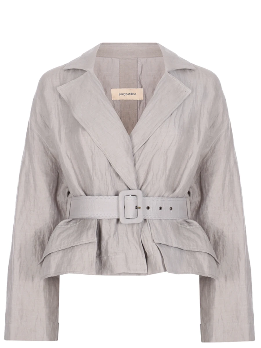 Жакет с поясом