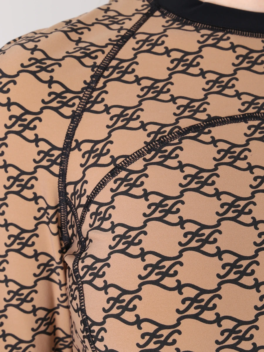 Лонгслив с принтом